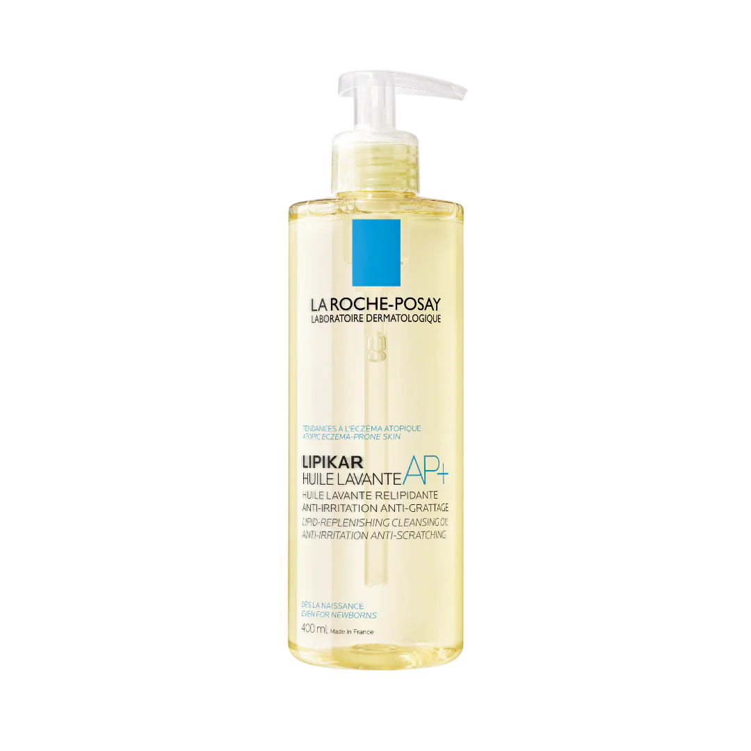 La Roche-Posay, Lipikar AP+, Anti-Scratching & Soothing, Duscholja, Mycket torr/irriterad till atopisk känslig hud, 400 ml