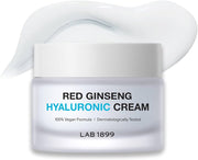 Lab 1899, Red Ginseng, Hyaluronsyra, Intensiv återfuktning, Grädde, För ansiktet, 50 ml