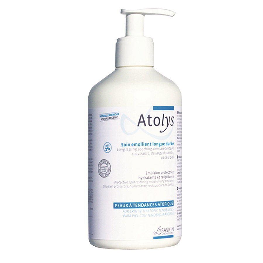 Lab Lysaskin, Atolys, Skyddar & återfuktar, Kroppsemulsion, Daglig användning, efter duschen, 200 ml