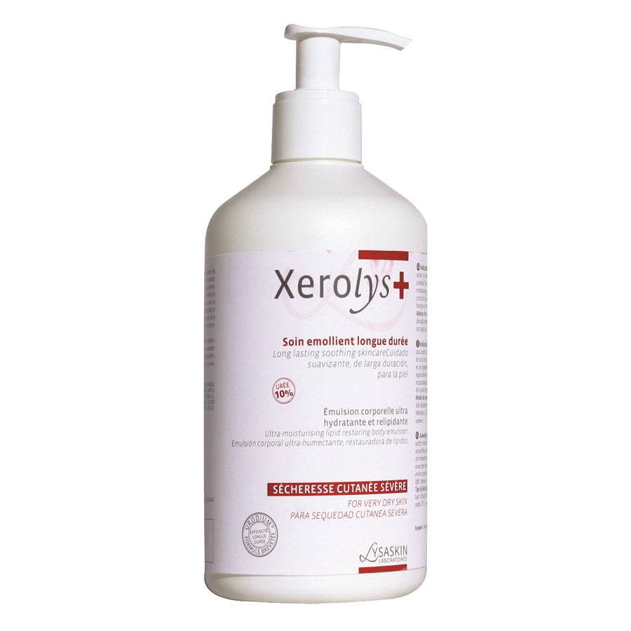 Lab Lysaskin, Xerolys 10, Urodium, Mjukgörare, Dagligen, Emulsion, För ansiktet, 500 ml