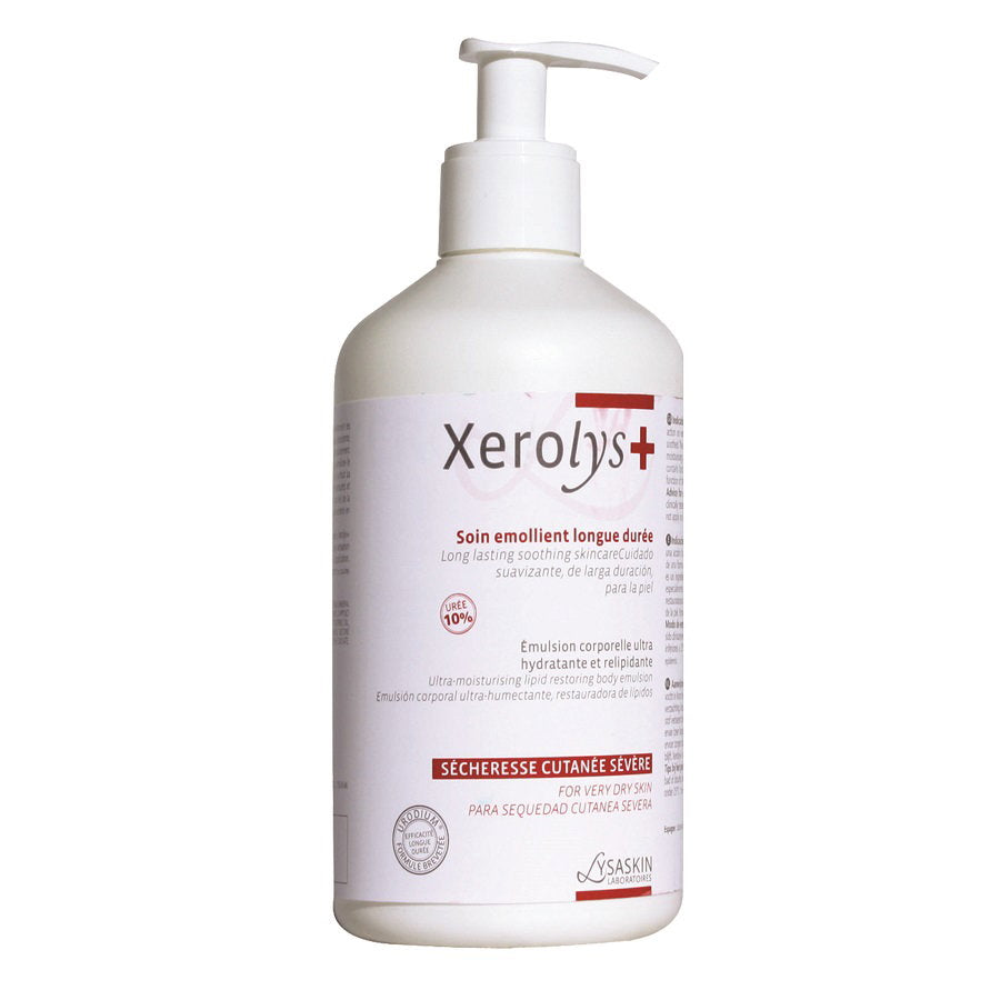 Lab Lysaskin, Xerolys+, Urea, Mjukgörare, Kroppsemulsion, För ansikte & kropp, Dagligen, 200 ml