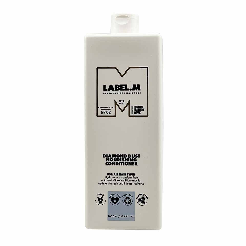 Label.M, Diamond Dust, Hårbalsam, Näringsrik, 1000 ml