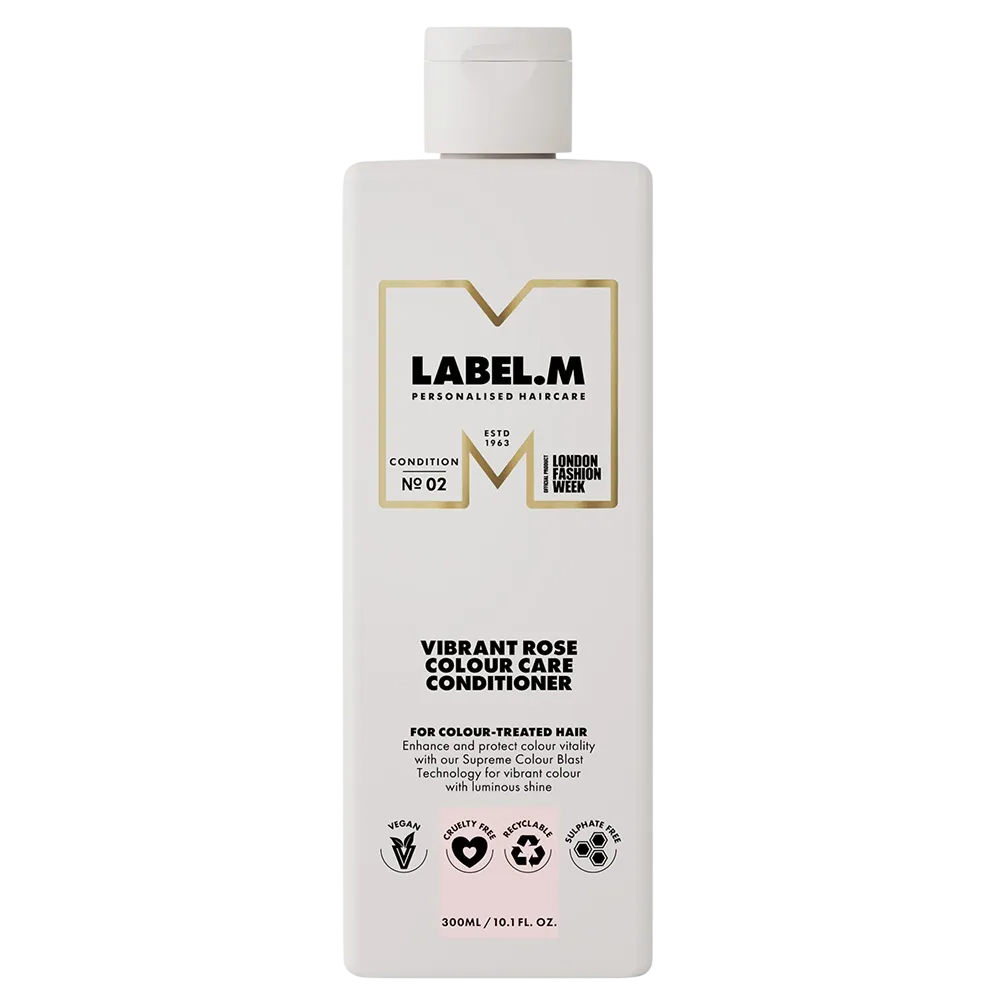Label.M, Vibrant Rose, Hårbalsam, Färgskydd, 300 ml
