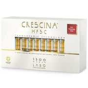 Labo Suisse, Crescina, Transdermic HFSC 1300, Tillväxtstimulerande, Ampullserum, För hårbotten, För kvinnor, 20 st, 3,5 ml