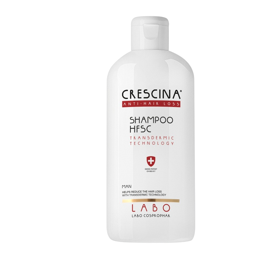 Labo Suisse, Crescina, Transdermic HFSC, Hårschampo, Mot håravfall, 500 ml