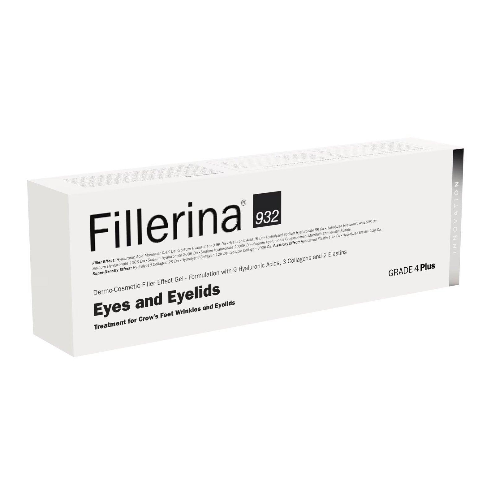 Labo Suisse, Fillerina 932 Specific Zones Grade 4 Plus, Anti-rynkor, Dag & Natt, Lokal behandlingskräm, För ögon & ögonlock, 15 ml