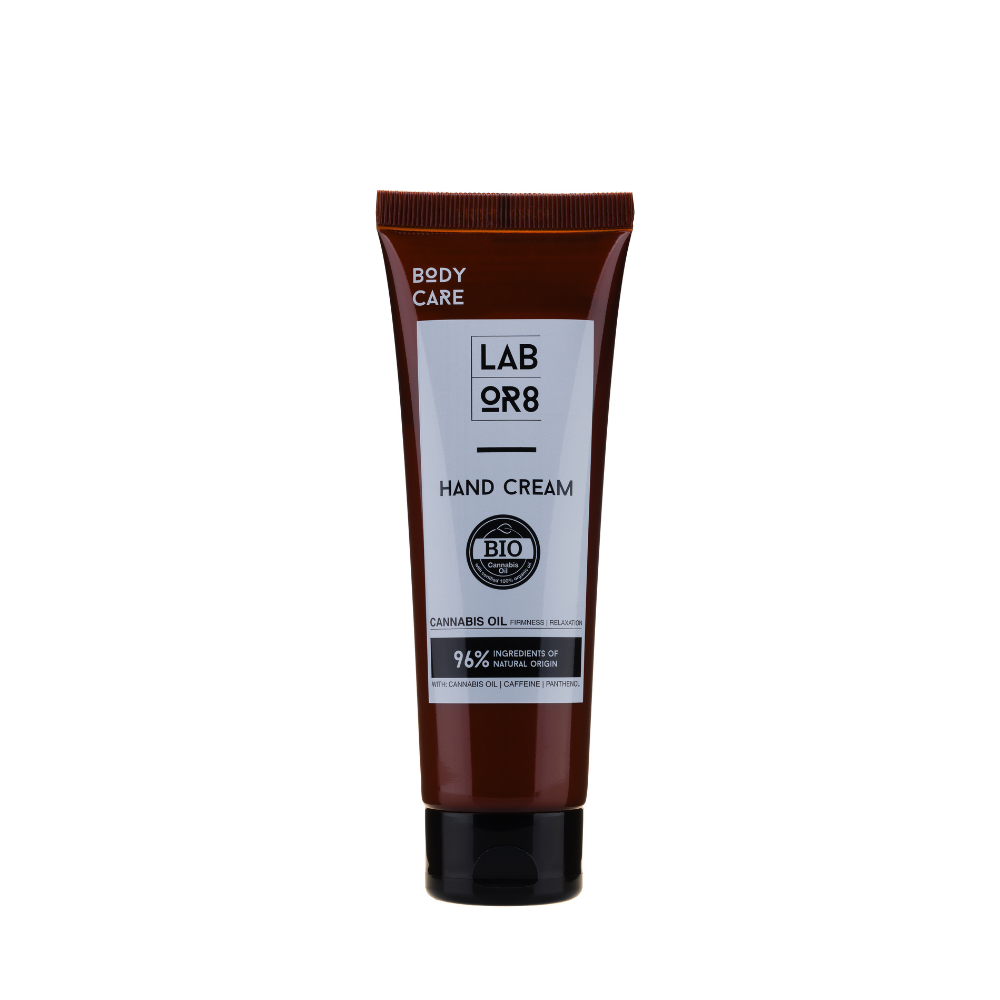 LABOR8, Hemp, Hydrating & Moisturising, Handkräm, Hemp, 75 ml