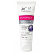 Laboratoire ACM, Depiwhite M, Skyddande, Solkräm, För ansiktet, SPF 50+, 40 ml