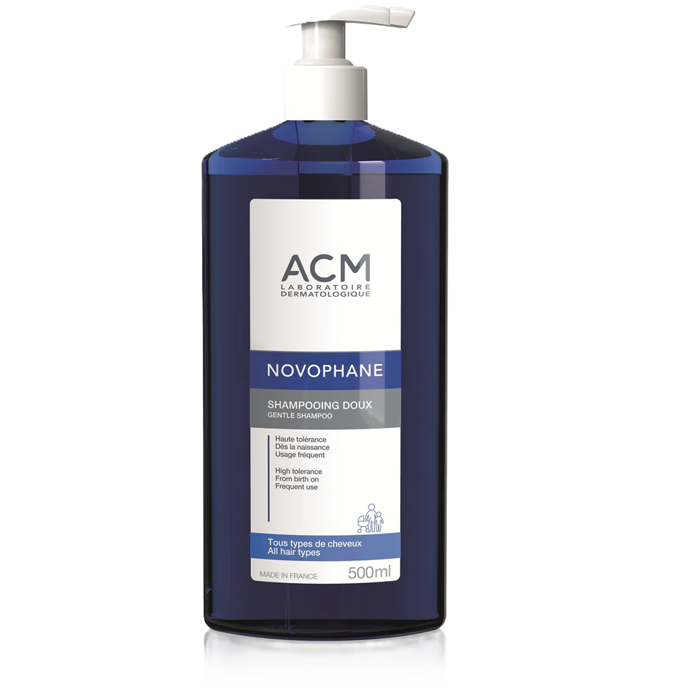 Laboratoire ACM, Novophane, Hårschampo, Mild rengöring, 500 ml