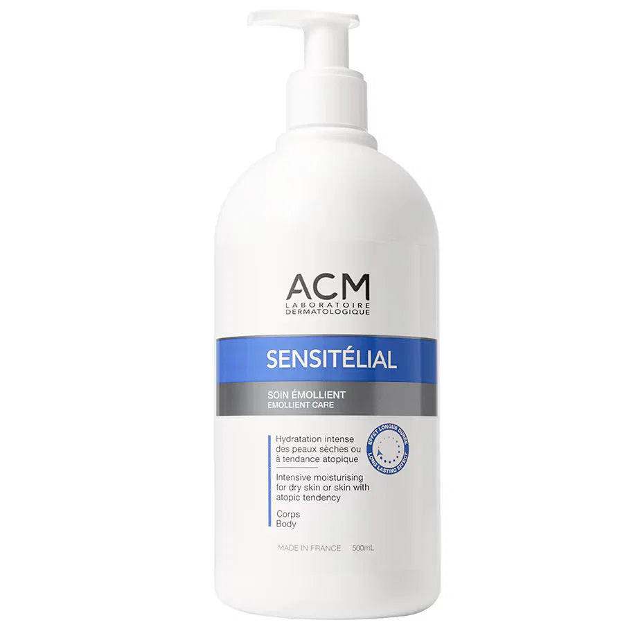 Laboratoire ACM, Sensitelial, Mjukgörare, Kroppskräm, Kropp, Dagligen, 500 ml