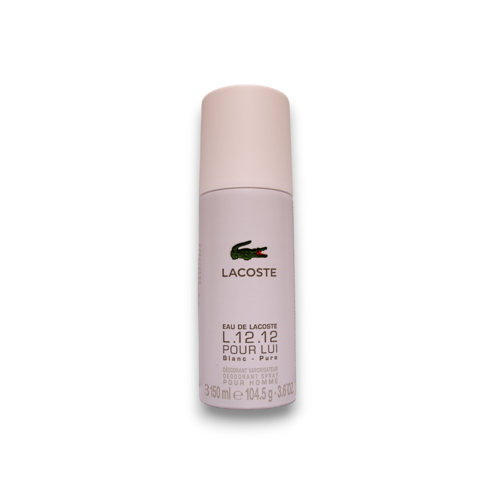 Lacoste, Eau de Lacoste L.12.12 Blanc, Deodorantspray, För män, 150 ml