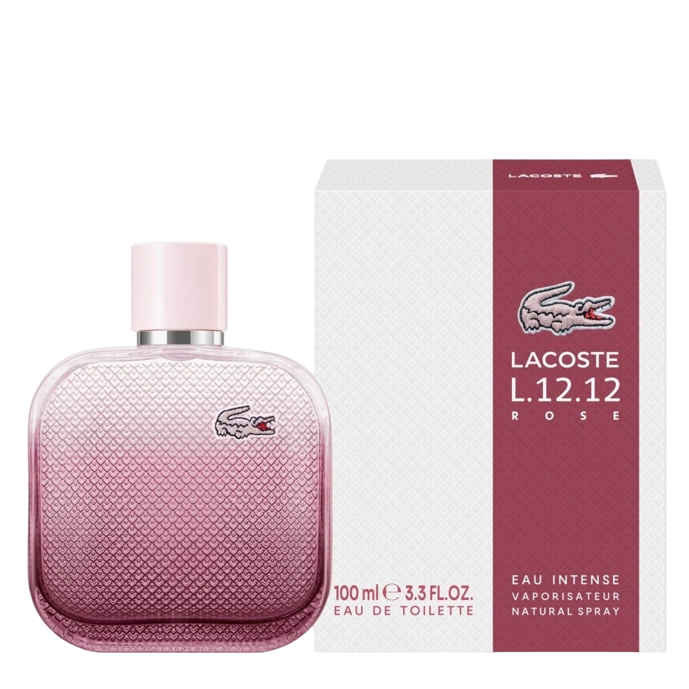 Lacoste, L.12.12 Rose Intense, Eau de Toilette, För kvinnor, 100 ml