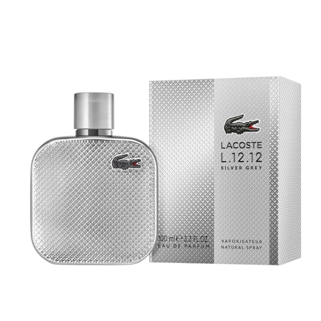 Lacoste, L.12.12 Silver Grey, Parfymvatten, För män, 100 ml
