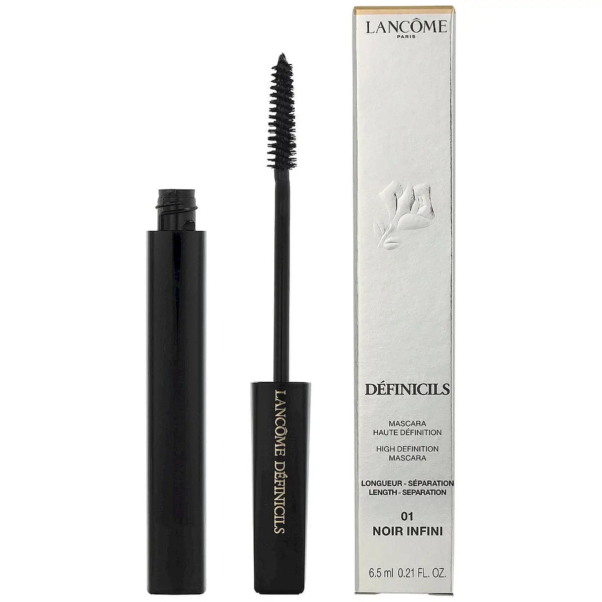 Lancome, Definicils, Förlängning, Mascara, 01, Oändligt svart, 6.5 g
