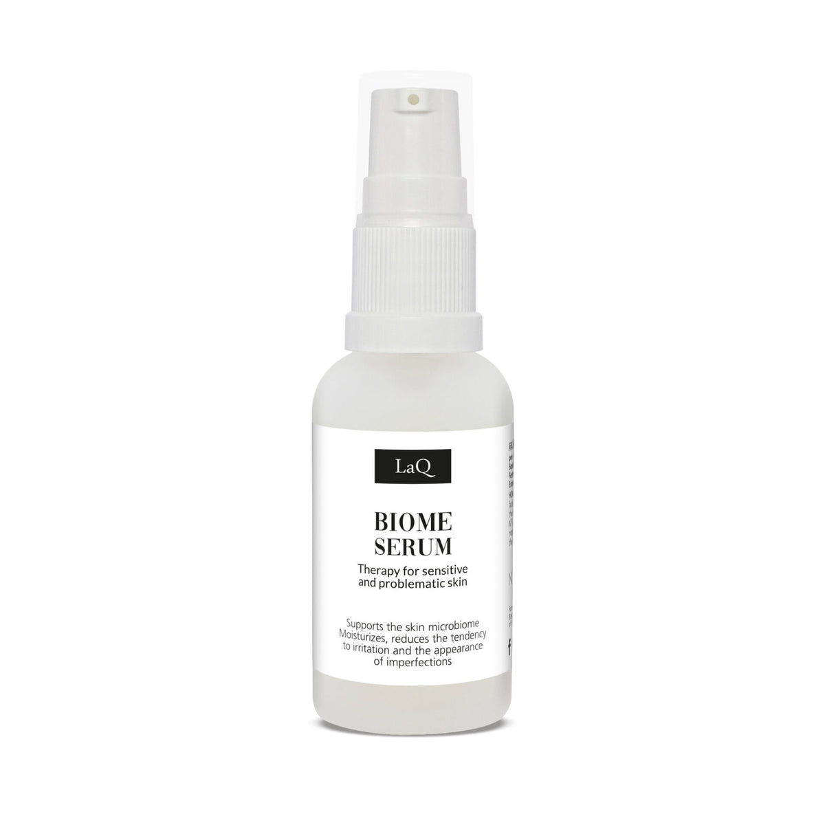 LaQ, Biome, Återfuktande, Dagligen, Serum, För ansiktet, 30 ml