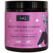 LaQ, Magnolia & Pink Pepper, Cleansing & Exfoliating, Duschkräm, 220 g
