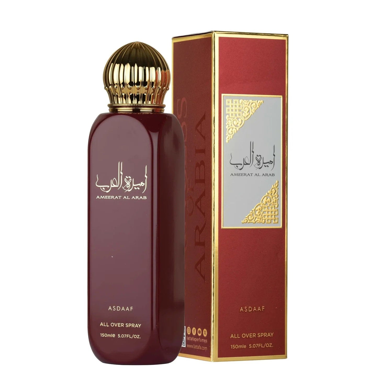Lattafa, Ameerat Al Arab, Kroppsspray, 150 ml