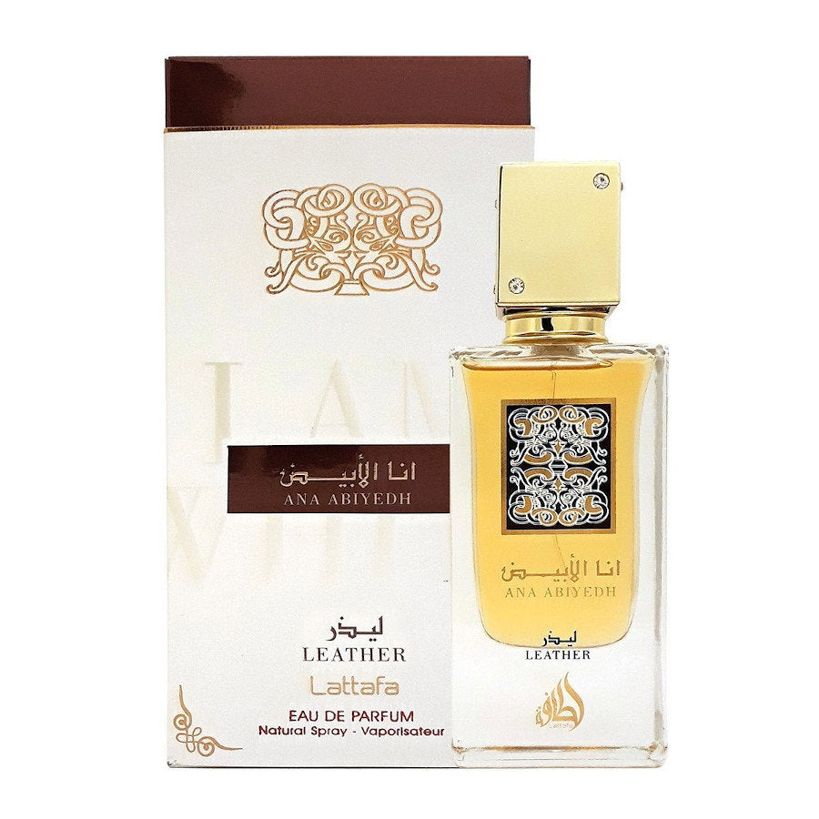 Lattafa, Ana Abiyedh - Leather, Parfymvatten, För män, 60 ml