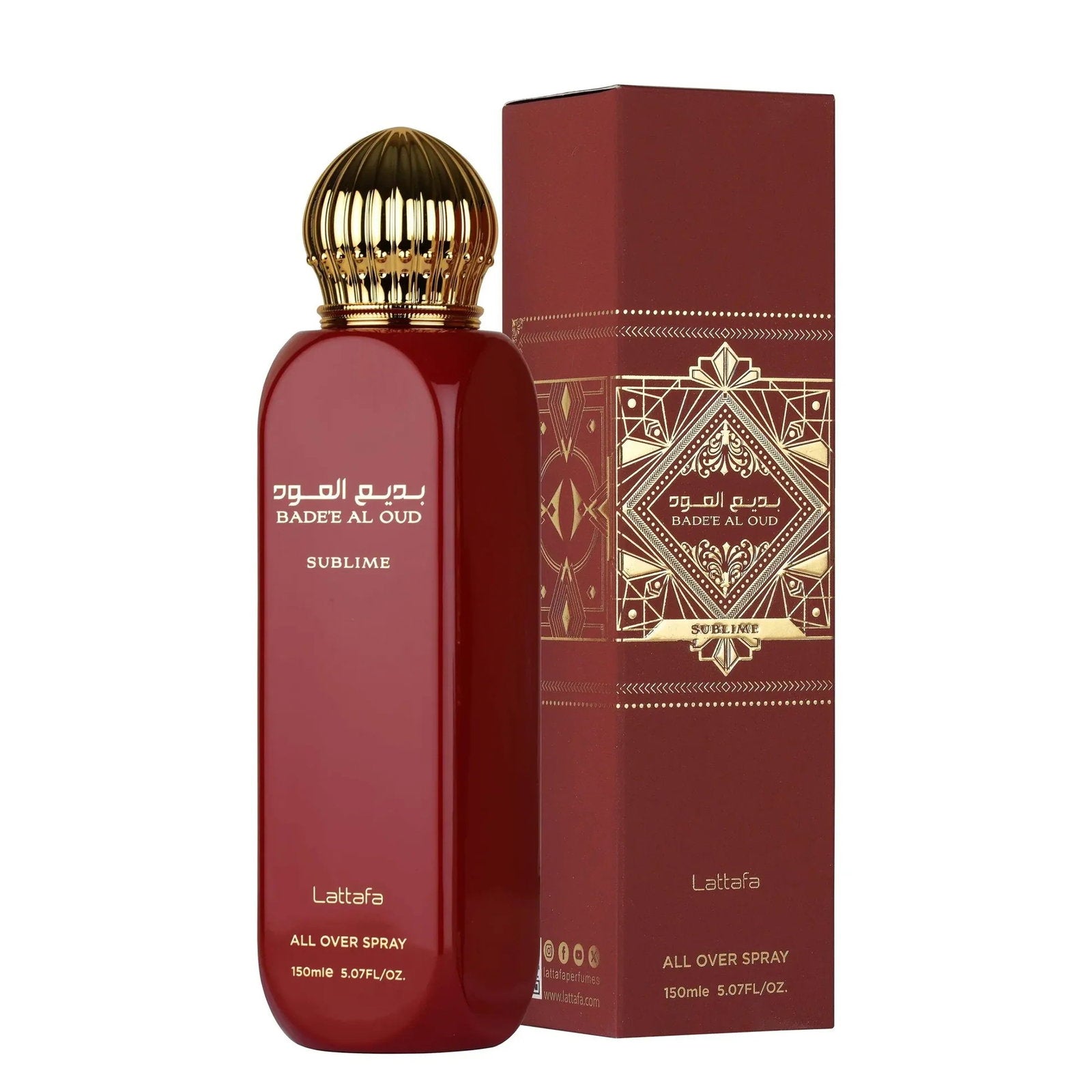 Lattafa, Bade'e Al Oud Sublime, Kroppsspray, 150 ml