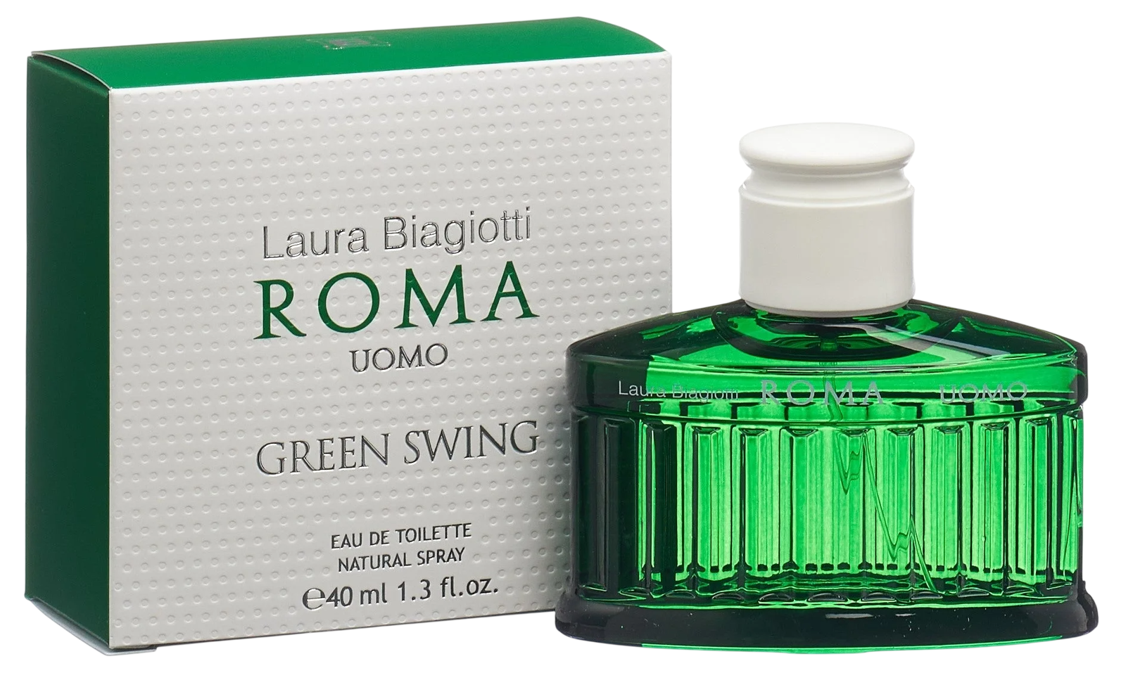 Laura Biagiotti, Roma Green Swing, Eau de Toilette, För män, 40 ml