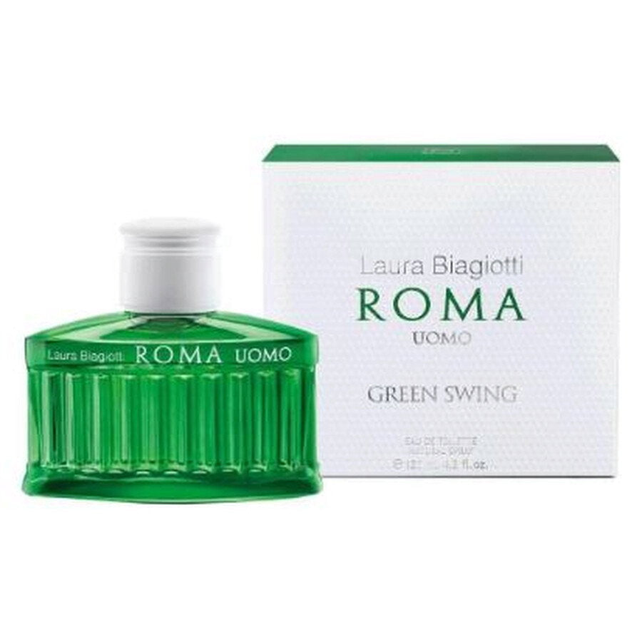 Laura Biagiotti, Roma Uomo Green Swing, Eau de Toilette, För män, 125 ml