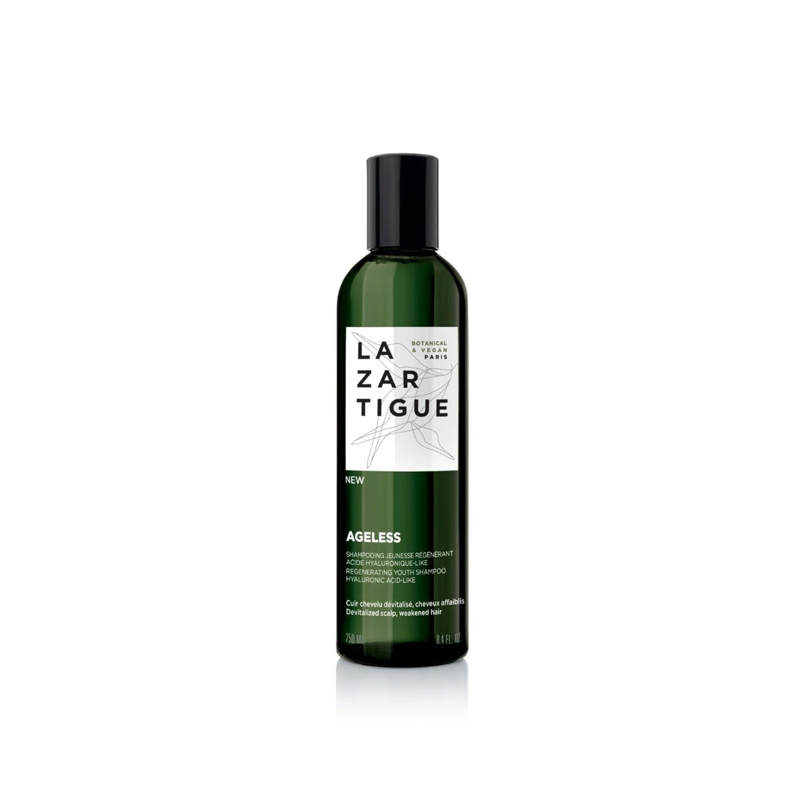 Lazartigue, Ageless, Hyaluronsyra, Hårschampo, Regenerering, 250 ml