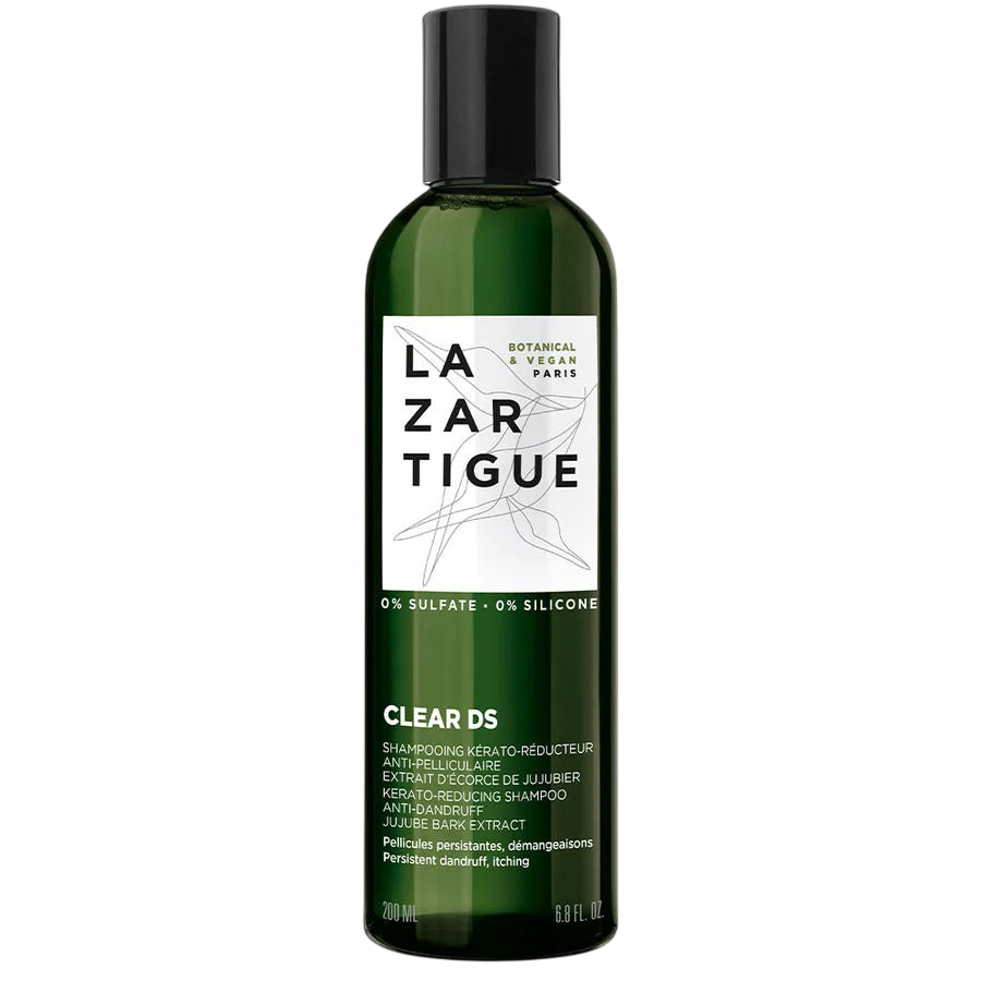 Lazartigue, Clear Ds, Hårbehandlingsschampo, Kerato-reducerande, For Scalp With Dry Dandruff, 200 ml