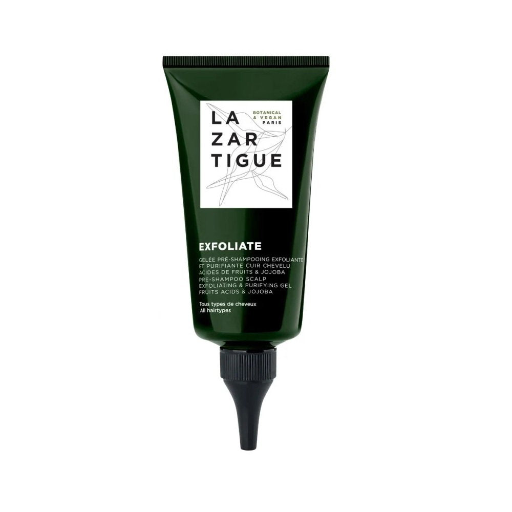 Lazartigue, Exfoliate, Vegan, Hårbottenpeeling, För avgiftning, 75 ml