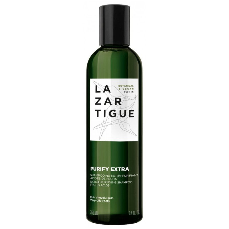 Lazartigue, Purify Extra, Vegan, Hårschampo, För extra rening, 250 ml