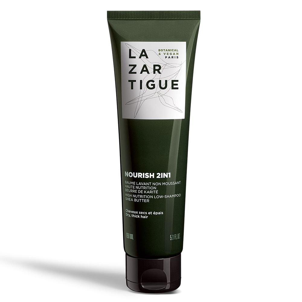 Lazartigue, Nourish 2In1, Vegan, Hårschampo, För näring, 150 ml