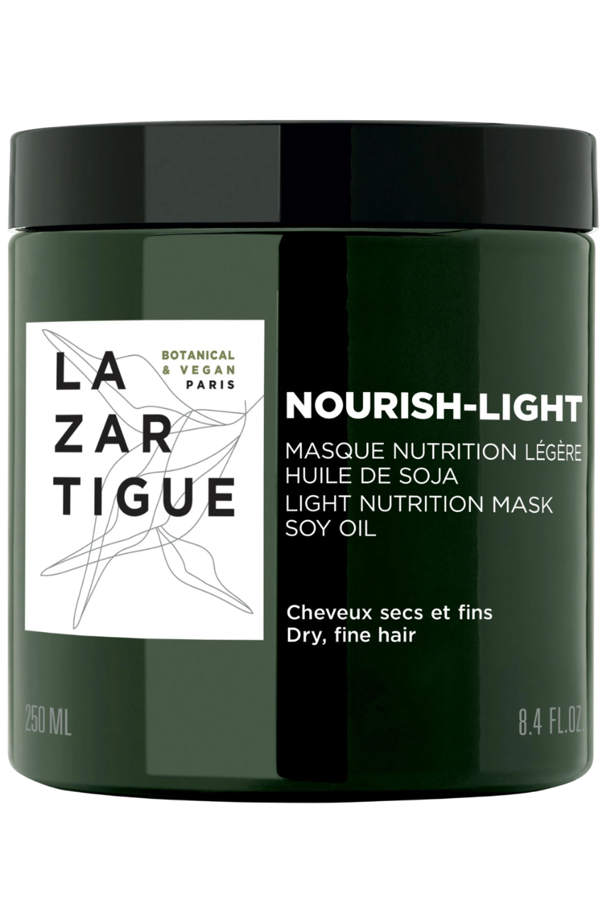 Lazartigue, Nourish-Light, Vegan, Hårbehandlingskräm mask, Återfuktande, Efter schampo, 250 ml