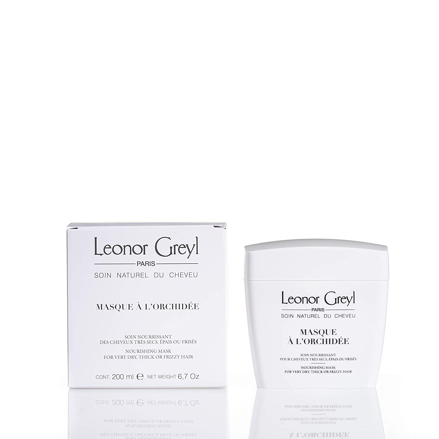 Leonor Greyl, A L'Orchidee, Hårbehandlingskräm mask, För återfuktning, 200 ml