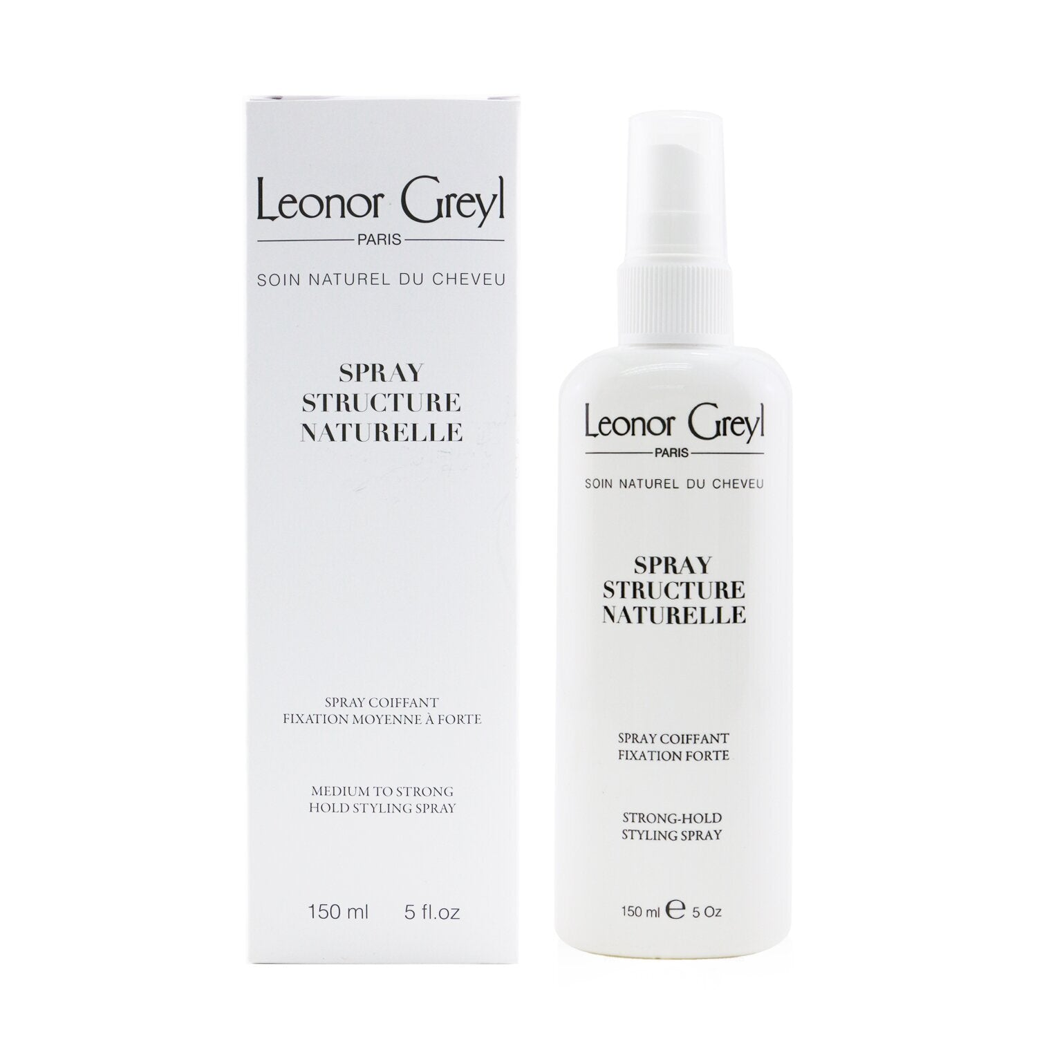 Leonor Greyl, Structure Naturelle, Hårspray, För styling, Starkt grepp, 150 ml