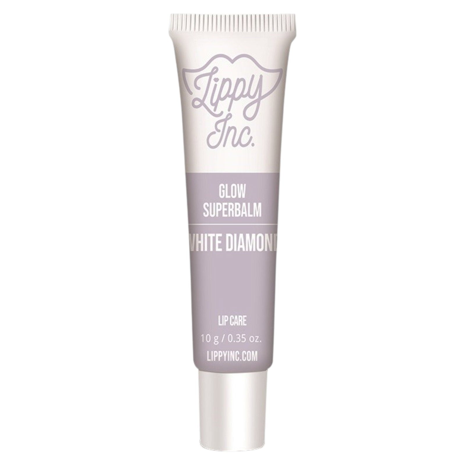 Lippy Inc., Glow Superbalm White Diamond, Blank yta, Läppbalsam, 10 g