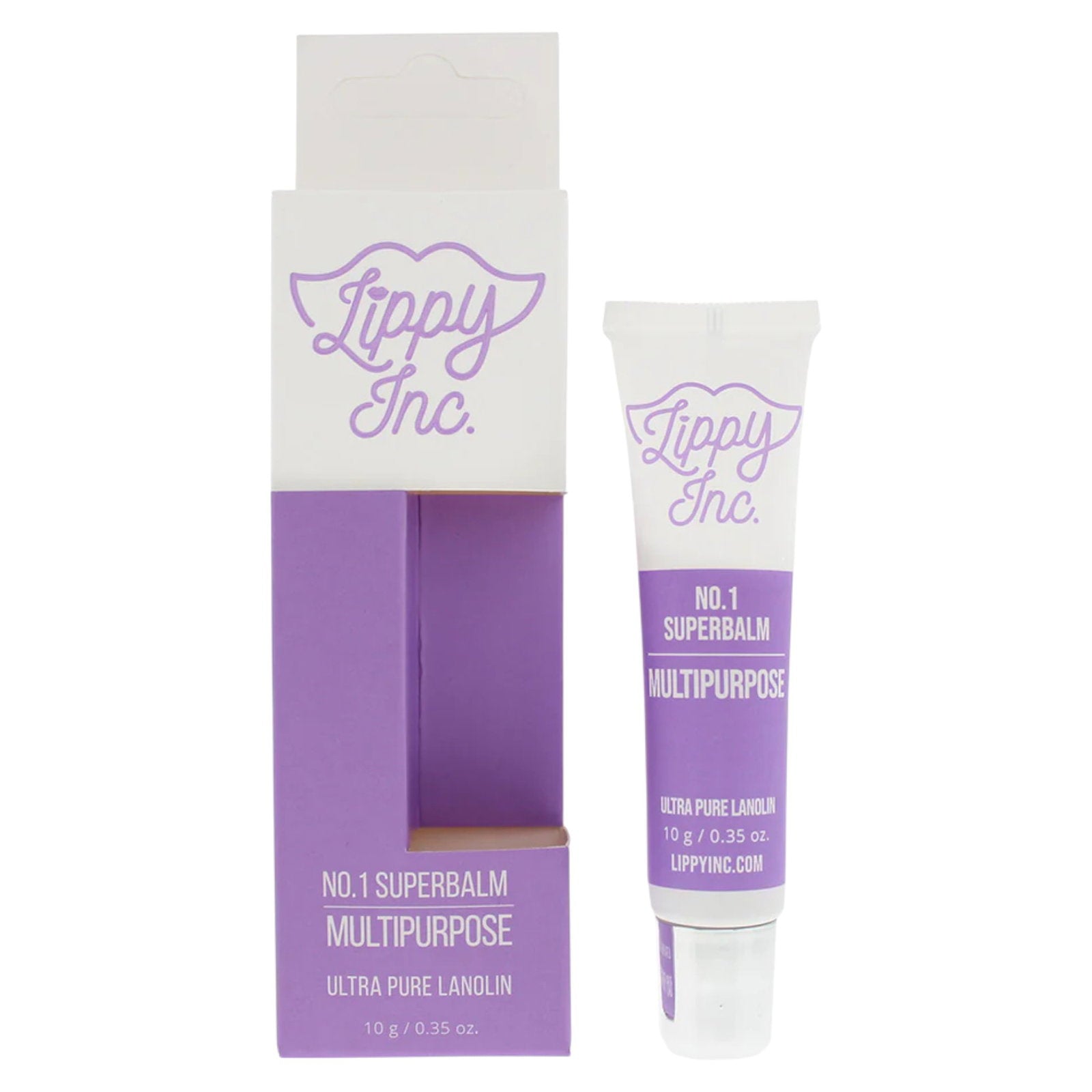 Lippy Inc., Superbalm Multipurpose, Läppbalsam, #1, 10 ml