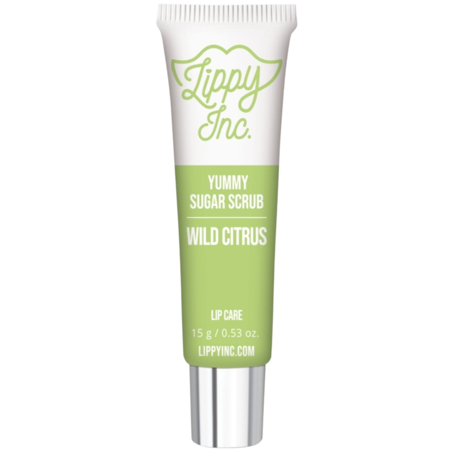 Lippy Inc., Yummy Wild Citrus, Läppskrubb, Citrus, 15 g