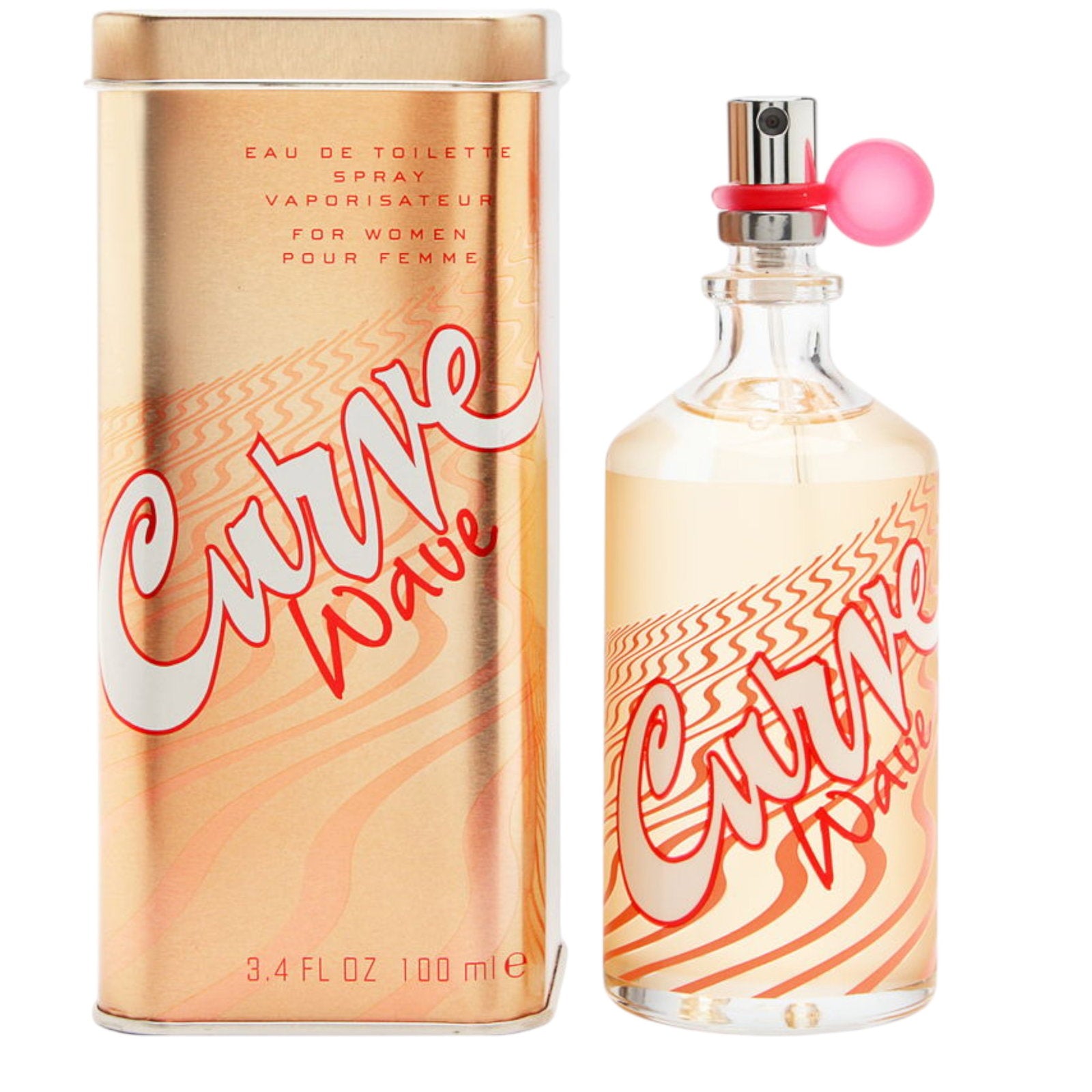 Liz Claiborne, Curve Wave, Eau de Toilette, För kvinnor, 100 ml