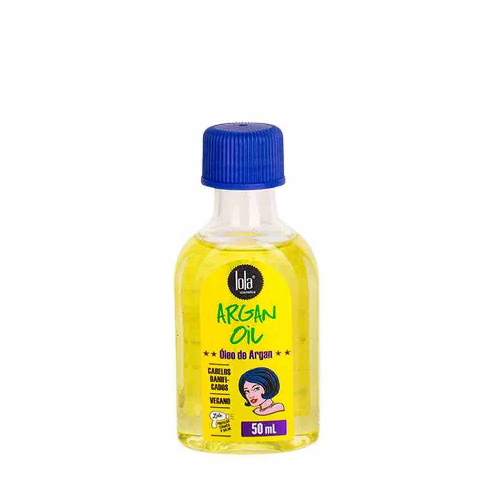 Lola Cosmetics, Argan Oil, Håroljebehandling, Mot statiskt hår, 50 ml