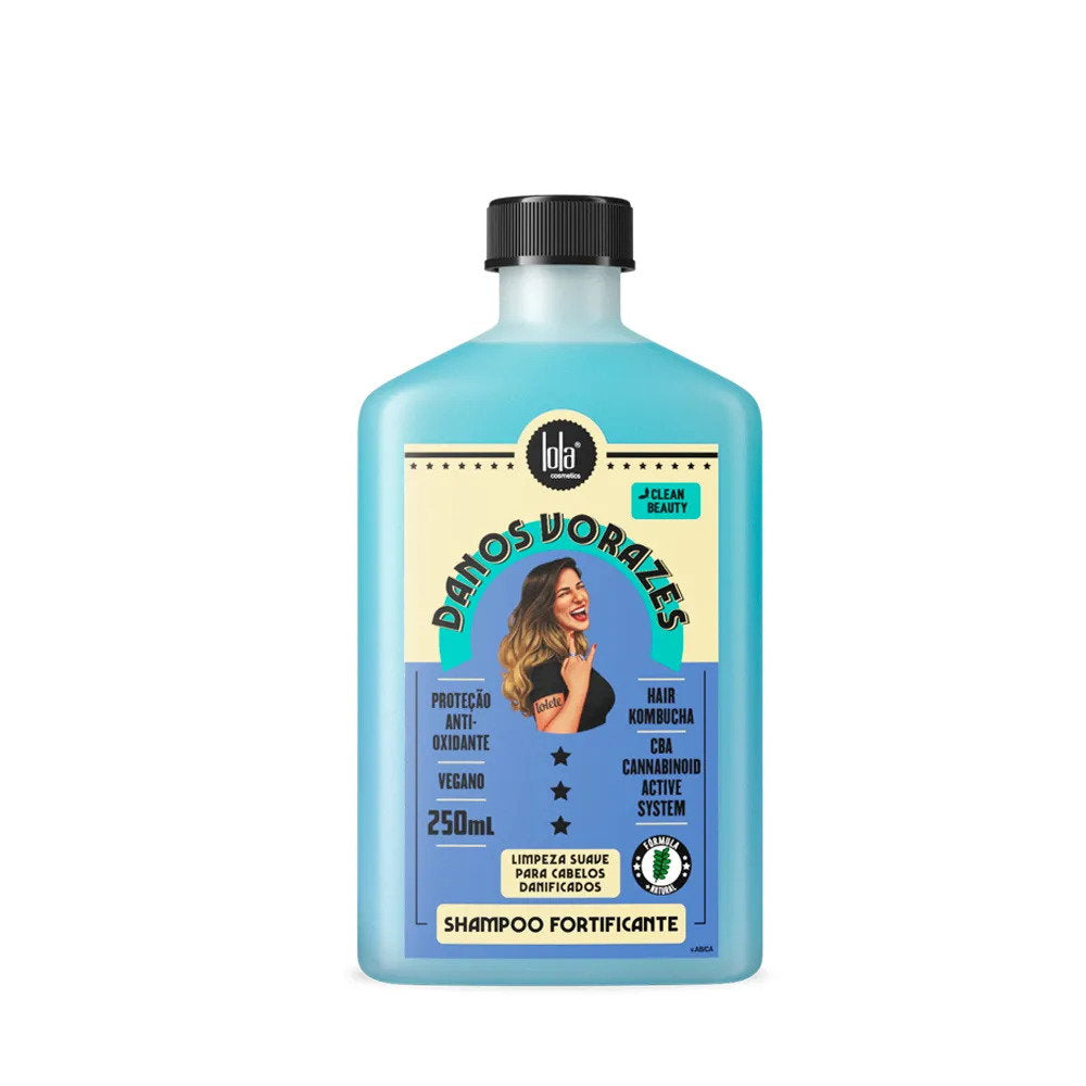 Lola Cosmetics, Danos Vorazes, Hårschampo, Förstärkning, 250 ml