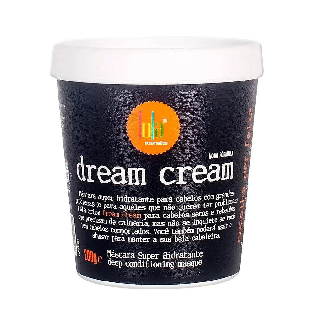 Lola Cosmetics, Dream Cream, Hårbehandlingskräm mask, För hydrering, 200 g