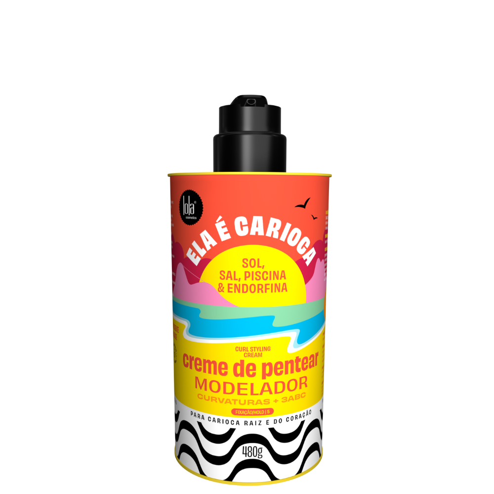 Lola Cosmetics, Ela E Carioca, Hårstylingskräm, 480 g