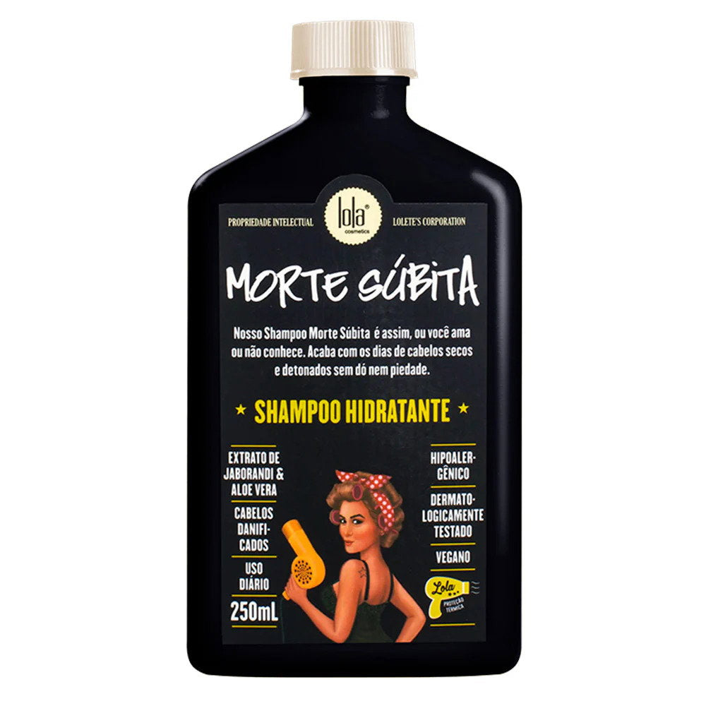 Lola Cosmetics, Morte Subita, Hårschampo, För hydrering, 250 ml