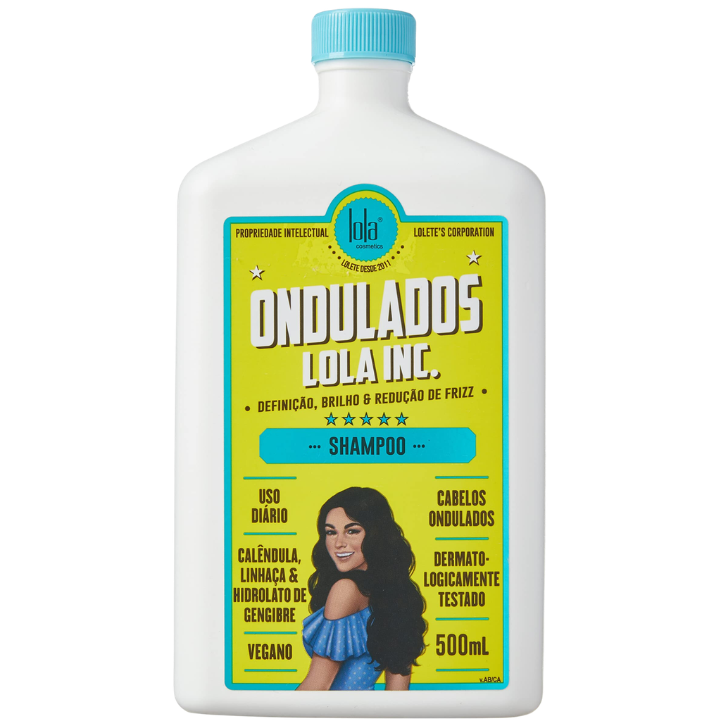 Lola Cosmetics, Ondulados Lola Inc., Hårschampo, Definition & Anti-friss, 500 ml