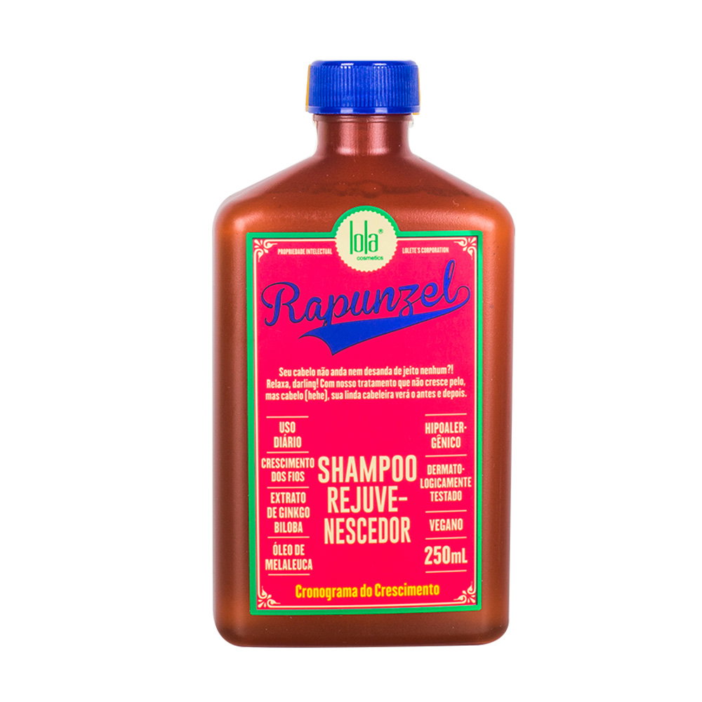 Lola Cosmetics, Rapunzel, Hårschampo, Föryngrande, 250 ml