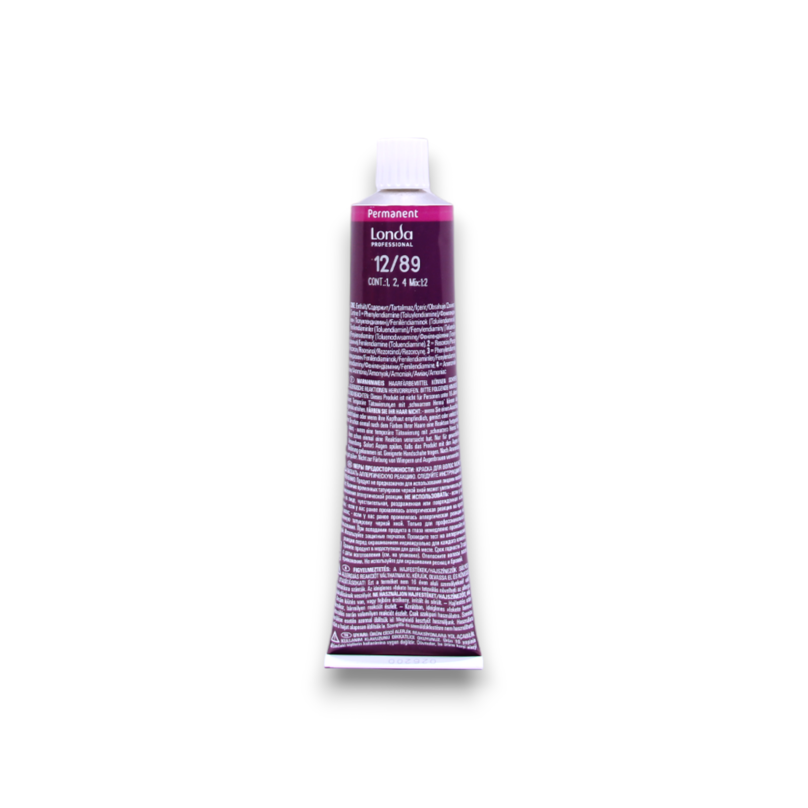Londa Professional, Londacolor, Permanent Hair Dye, 12/89, 60 ml