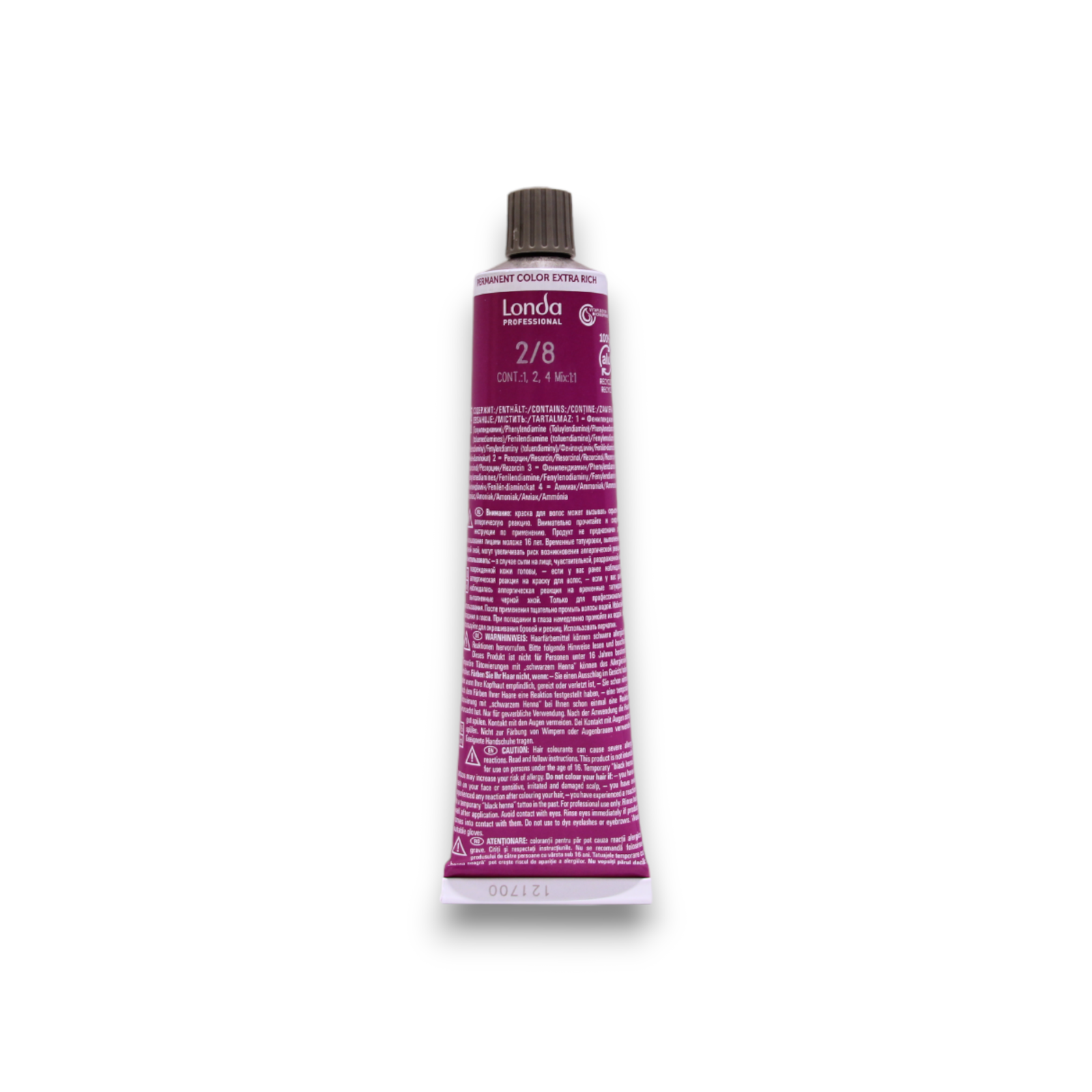 Londa Professional, Londacolor, Permanent hårfärg, 2/8 Dark Blue, 60 ml