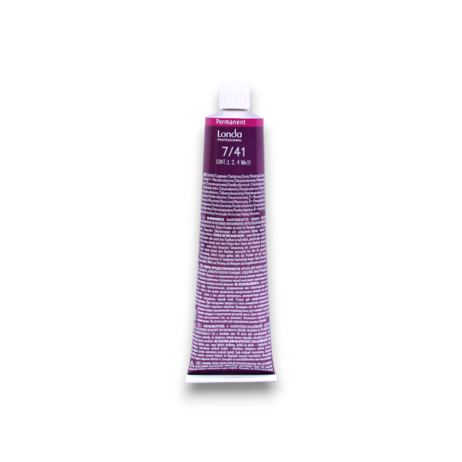 Londa Professional, Londacolor, Permanent Hair Dye, 7/41, 60 ml