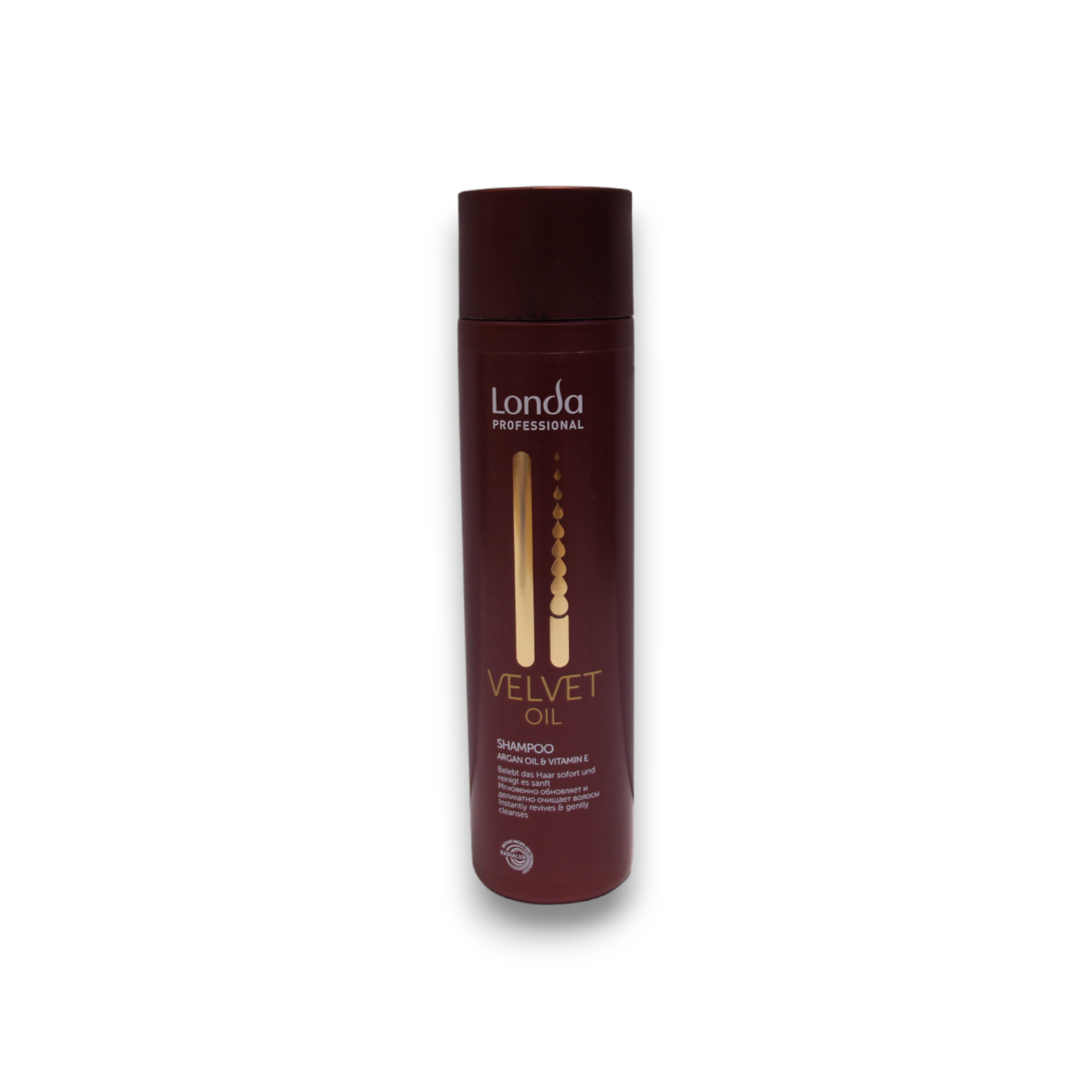 Londa Professional, Velvet Oil, Arganolja och vitamin E, Schampo, Reparerande, 250 ml