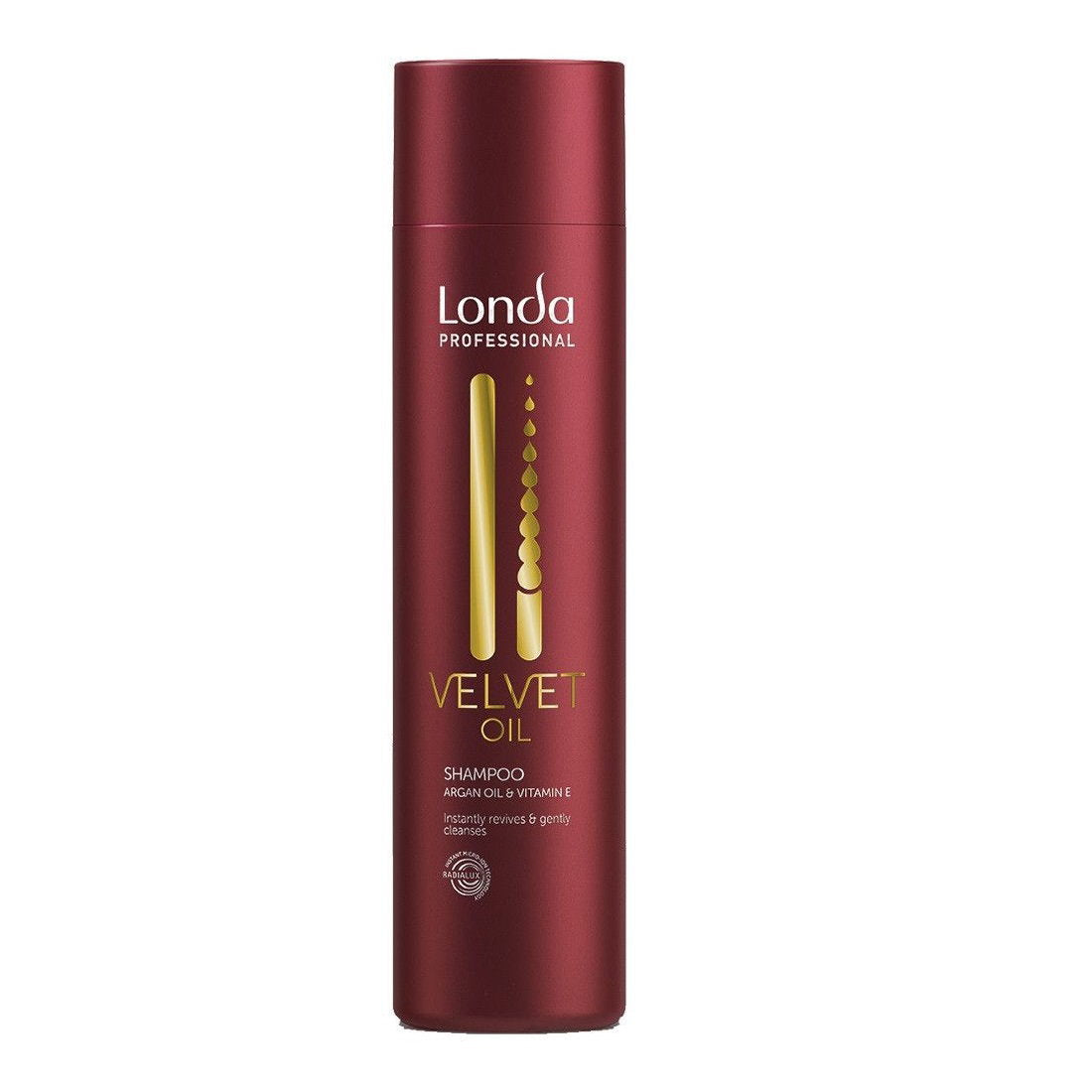 Londa Professional, Velvet Oil, Arganolja och vitamin E, Schampo, Reparerande, 250 ml