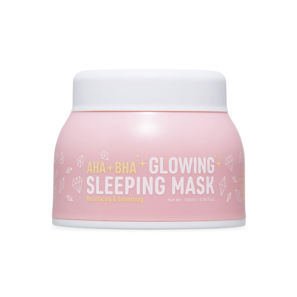 Look At Me, AHA + BHA Glowing Sleeping, Omläggning, Nattsömnsmask, 100 ml